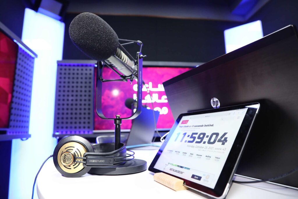 Podcast studio